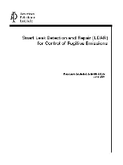 API Smart Leak Detection and Repair (LDAR) for Control of Fugitive Emissions 2004