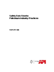 Safety Data Sheets - Petroleum Industry Practices 2009
