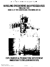 API Wireline operations and procedures 1994 (book 5 of the vocational training series) scan