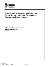 API Publ 4733-2004