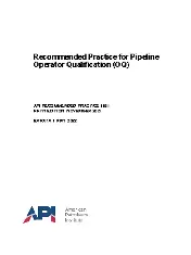 API RP 1161-2021 (2022)