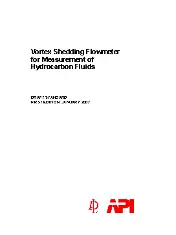 Vortex Shedding Flowmeter for Measurement of Hydrocarbon Fluids 2007