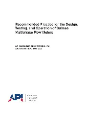 API RP 17S-2022