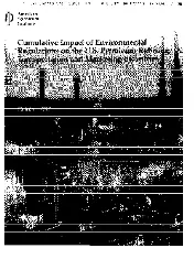 Cumulative Impact of Environmental Regulations on the U.S. Petroleum Refining, Transportation and Marketing Industries 1997
