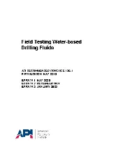 API RP 13B-1-2019 (2023)