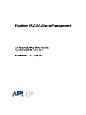 API RP 1167-2016 (2021)