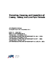 API Spec 5B-2017 (2021)