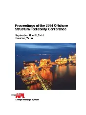 Proceedings of the 2014 Offshore Structural Reliability Conference (OSRC)