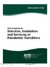 ARI GUIDELINE F SI 2015