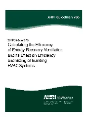 ARI GUIDELINE V SI 2011