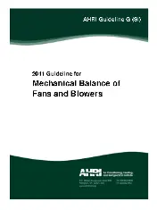 ARI GUIDELINE G SI 2011