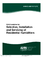 ARI GUIDELINE F I-P 2015