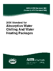 ARI GUIDELINE B 2000