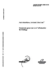 AS NZS ISO IEC 38500-2010