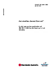 AS NZS ISO 15161-2003