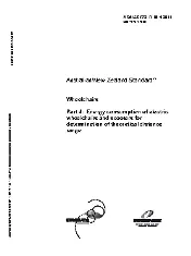 AS NZS ISO 7176.4-2011