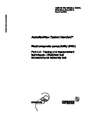 AS NZS IEC 61000.4.4-2013 (2020)