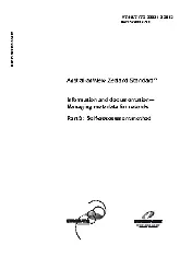 AS NZS ISO 23081.3-2012