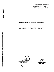 AS NZS ISO 19119-2006 (2011)