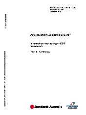 AS NZS ISO IEC 15474.1-2003 (2014)