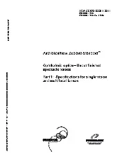 AS NZS ISO 8980.1-2011