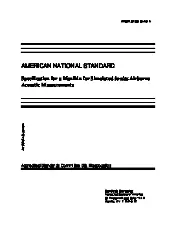ANSI ASA S3.36-2012