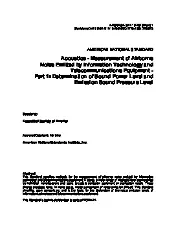ANSI ASA S12.10-2010 part 1