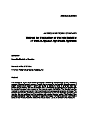ANSI ASA S3.50-2013