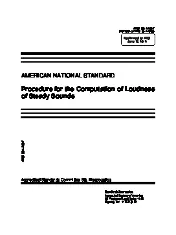 ANSI S3.4-2007 (2012)