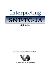 ASNT SNT-TC-1A-INT 2011