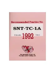 ASNT SNT-TC-1A 1992