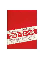 ASNT SNT-TC-1A 1988