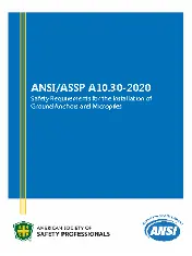 ASSP A10.30 2020