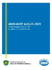 ASSP A10.23 2019