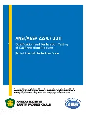 ASSP Z359.7 2011