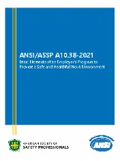 ASSP A10.38 2021