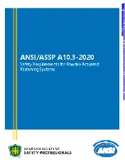 ASSP A10.3 2020