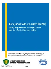 ASSP A10.22 2017