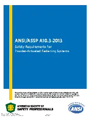 ASSP A10.3 2013