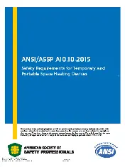 ASSP A10.10 2015