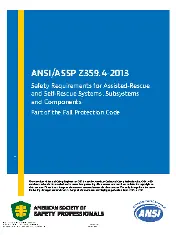ASSP Z359.4 2013