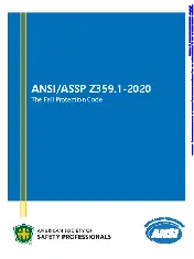 ASSP Z359.1 2020