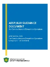 ASSP A10.0 2019