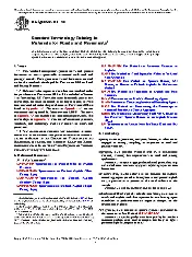 Standard Terminology Relating to Materials for Roads and Pavements