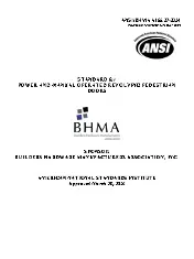 BHMA A156.27 2024