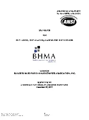 BHMA A156.29 2017