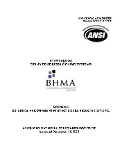 BHMA A156.24 2022