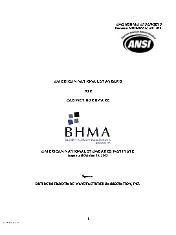 BHMA A156.9 2015