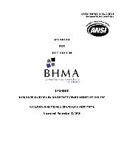 BHMA A156.3 2020