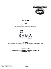 BHMA A156.20 2017